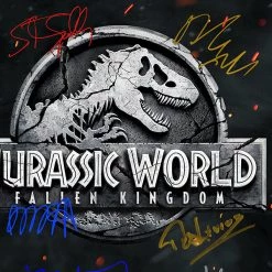 RARE-T Jurassic World : Fallen Kingdom Script Limited Signature Edition Studio Licensed Custom Frame 18 RARE-T Jurassic World : Fallen Kingdom Script Limited Signature Edition Studio Licensed Custom Frame