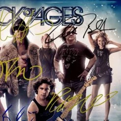 RARE-T Rock Of Ages - Soundtrack Platinum LP Limited Signature Edition Studio Licensed Custom Frame