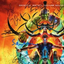 RARE-T Thor Ragnarok - Original Motion Picture Soundtrack Platinum LP Limited Signature Edition Studio Licensed Custom Frame Limited Edition Frames 15 RARE-T Thor Ragnarok - Original Motion Picture Soundtrack Platinum LP Limited Signature Edition Studio Licensed Custom Frame Limited Edition Frames