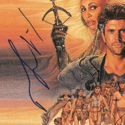 RARE-T Mad Max Beyond Thunderdome - Original Movie Soundtrack Gold LP Limited Signature Edition Studio Licensed Custom Frame