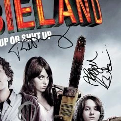 RARE-T Zombieland Mini Poster Limited Signature Edition Studio Licensed Custom Frame Limited Edition Frames