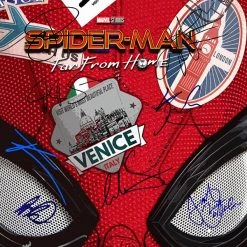 RARE-T Spider-Man Far From Home Transcript Limited Signature Edition Studio Licensed Custom Frame