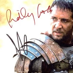 RARE-T Limited Edition Frames Gladiator Movie Script Limited Signature Edition Studio Licensed Custom Frame
