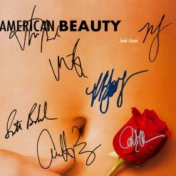 RARE-T American Beauty Script Limited Signature Edition Studio Licensed Custom Frame Limited Edition Frames