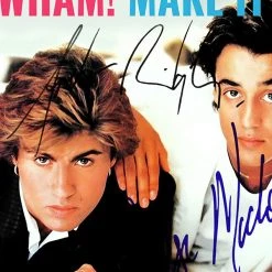 RARE-T Wham! - Make It Big LP Cover Limited Signature Edition Studio Licensed Custom Frame 11 RARE-T Wham! - Make It Big LP Cover Limited Signature Edition Studio Licensed Custom Frame