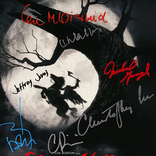 RARE-T Sleepy Hollow Script Limited Signature Edition Studio Licensed Custom Frame 6 RARE-T Sleepy Hollow Script Limited Signature Edition Studio Licensed Custom Frame