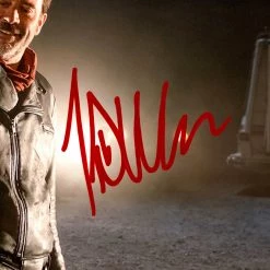 RARE-T The Walking Dead Negan Photo Limited Signature Edition Studio Licensed Custom Frame