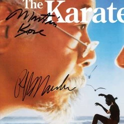 RARE-T NEW Karate Kid - Original Motion Picture Soundtrack Platinum LP Limited Signature Edition Studio Licensed Custom Frame