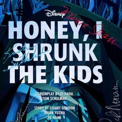 RARE-T Honey I Shrunk The Kids Script Limited Signature Edition Studio Licensed Custom Frame Limited Edition Frames