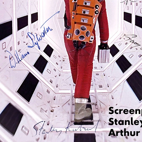 RARE-T 2001 Space Odyssey Script Limited Signature Edition Studio Licensed Custom Frame 5 RARE-T 2001 Space Odyssey Script Limited Signature Edition Studio Licensed Custom Frame