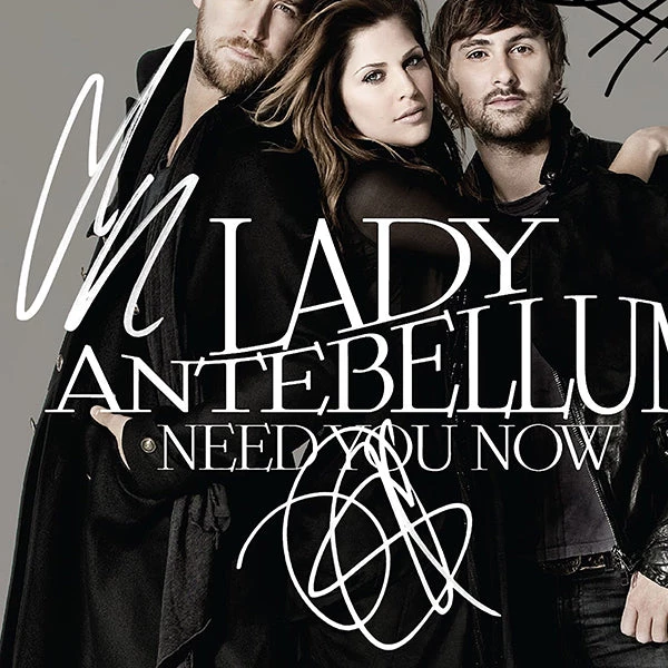 RARE-T Lady Antebellum - Need You Now Gold LP Limited Signature Edition Studio Licensed Custom Frame 4 RARE-T Lady Antebellum - Need You Now Gold LP Limited Signature Edition Studio Licensed Custom Frame