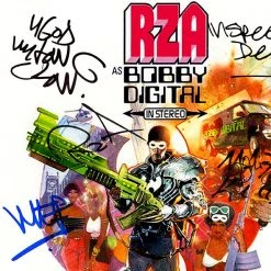 G.R.O. Limited Edition Frames RZA - As Bobby Digital In Stereo Platinum LP Limited Signature Edition Studio Licensed Custom Frame 14 G.R.O. Limited Edition Frames RZA - As Bobby Digital In Stereo Platinum LP Limited Signature Edition Studio Licensed Custom Frame