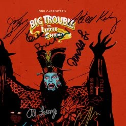 RARE-T Limited Edition Frames Big Trouble In Little China Transcript Limited Signature Edition Studio Licensed Custom Frame