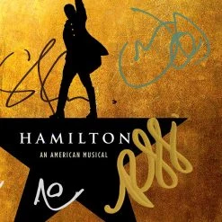 RARE-T Limited Edition Frames Hamilton - Original Broadway Cast Recordings Platinum LP Limited Signature Edition Studio Licensed Custom Frame