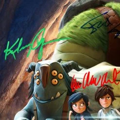 RARE-T Trollhunters Promotional Photo Limited Signature Edition Studio Licensed Custom Frame Limited Edition Frames