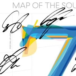 RARE-T Limited Edition Frames BTS - Map Of The Soul: 7 Platinum LP Limited Signature Edition Studio Licensed Custom Frame 16 RARE-T Limited Edition Frames BTS - Map Of The Soul: 7 Platinum LP Limited Signature Edition Studio Licensed Custom Frame