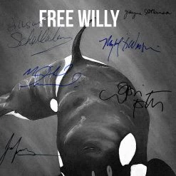 RARE-T Free Willy Transcript Limited Signature Edition Studio Licensed Custom Frame 15 RARE-T Free Willy Transcript Limited Signature Edition Studio Licensed Custom Frame