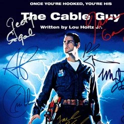 RARE-T Limited Edition Frames The Cable Guy Script Limited Signature Edition Studio Licensed Custom Frame
