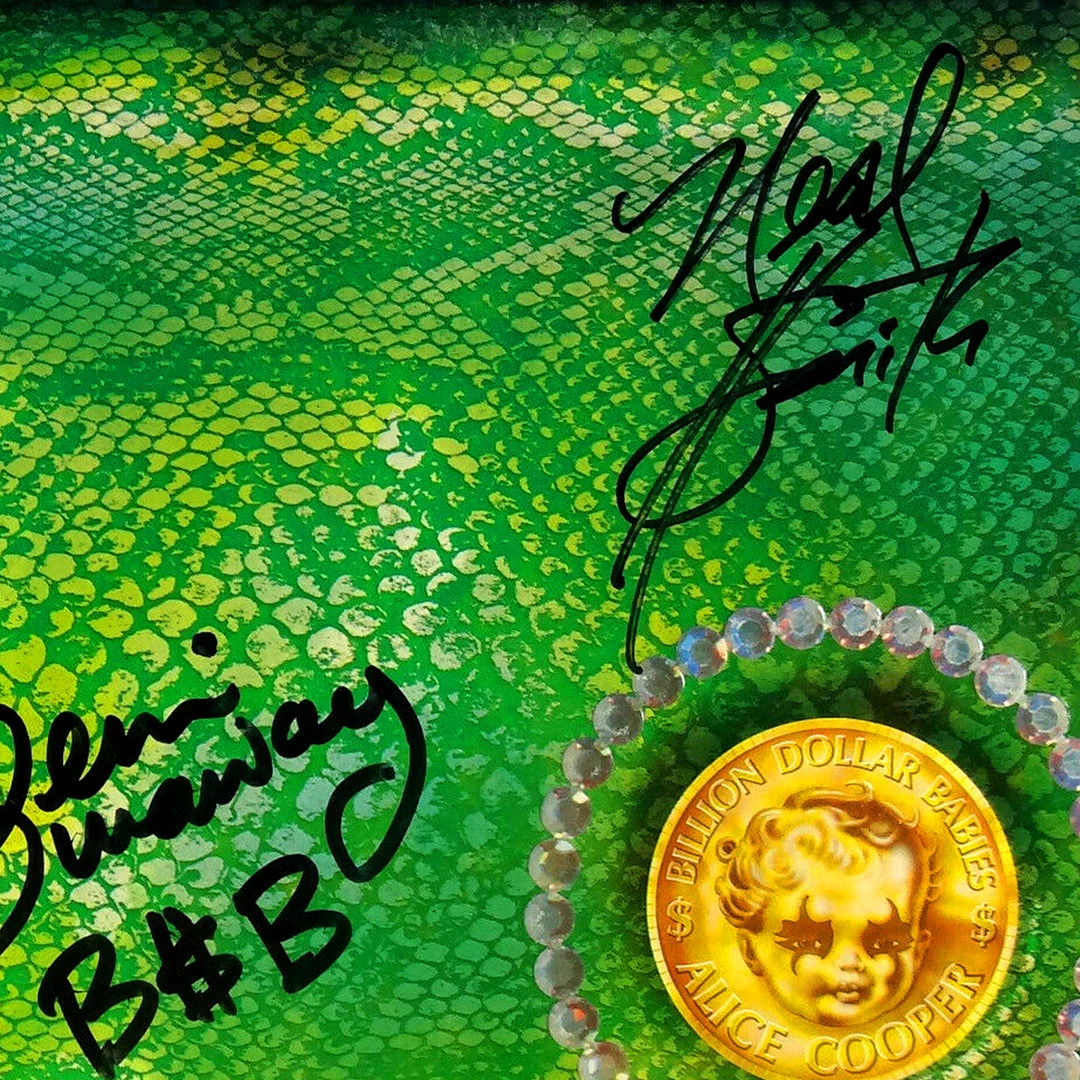 RARE-T Alice Cooper - Billion Dollar Babies LP Cover Limited Signature Edition Studio Licensed Custom Frame 6 RARE-T Alice Cooper - Billion Dollar Babies LP Cover Limited Signature Edition Studio Licensed Custom Frame