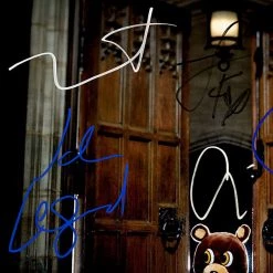 RARE-T NEW Kanye West - Late Registration Gold LP Limited Signature Edition Studio Licensed Custom Frame