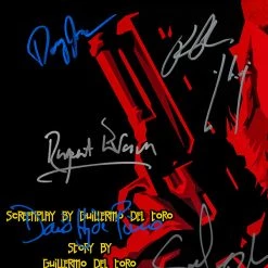 RARE-T Hellboy (2004) Script Limited Signature Edition Studio Licensed Custom Frame Limited Edition Frames