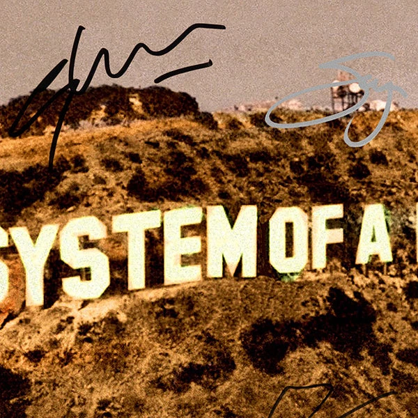 RARE-T System Of A Down - Toxicity Platinum LP Limited Signature Edition Studio Licensed Custom Frame 4 RARE-T System Of A Down - Toxicity Platinum LP Limited Signature Edition Studio Licensed Custom Frame