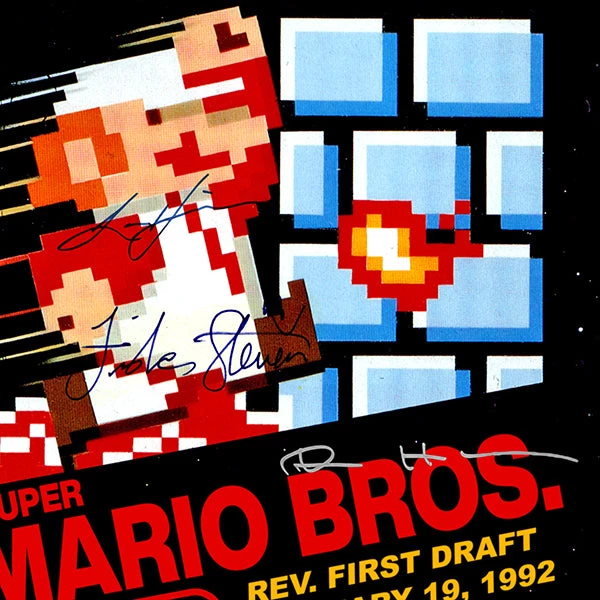 RARE-T Limited Edition Frames Super Mario Bros. Script Limited Signature Edition Studio Licensed Custom Frame 6 RARE-T Limited Edition Frames Super Mario Bros. Script Limited Signature Edition Studio Licensed Custom Frame