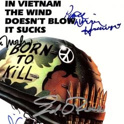 RARE-T Full Metal Jacket Script Limited Signature Edition Studio Licensed Custom Frame Limited Edition Frames
