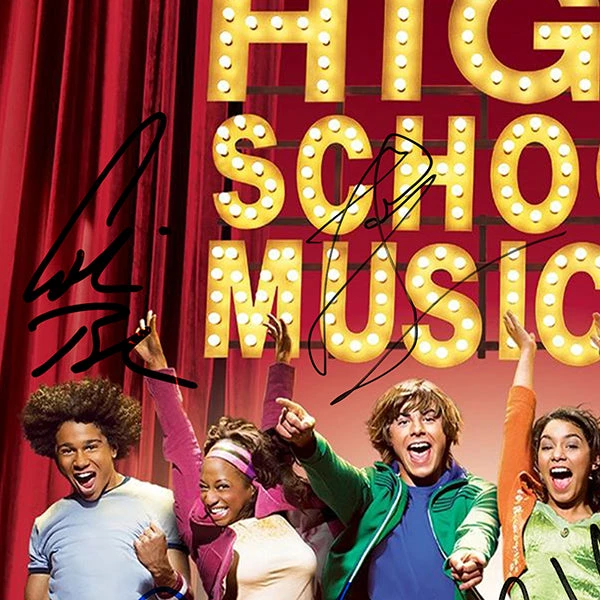 RARE-T Limited Edition Frames High School Musical - Original TV Movie Soundtrack Platinum LP Limited Signature Edition Studio Licensed Custom Frame 5 RARE-T Limited Edition Frames High School Musical - Original TV Movie Soundtrack Platinum LP Limited Signature Edition Studio Licensed Custom Frame