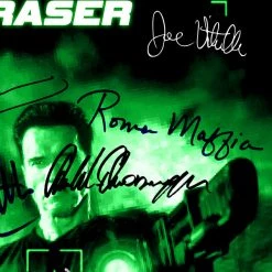 RARE-T Eraser Transcript Limited Signature Edition Studio Licensed Custom Frame