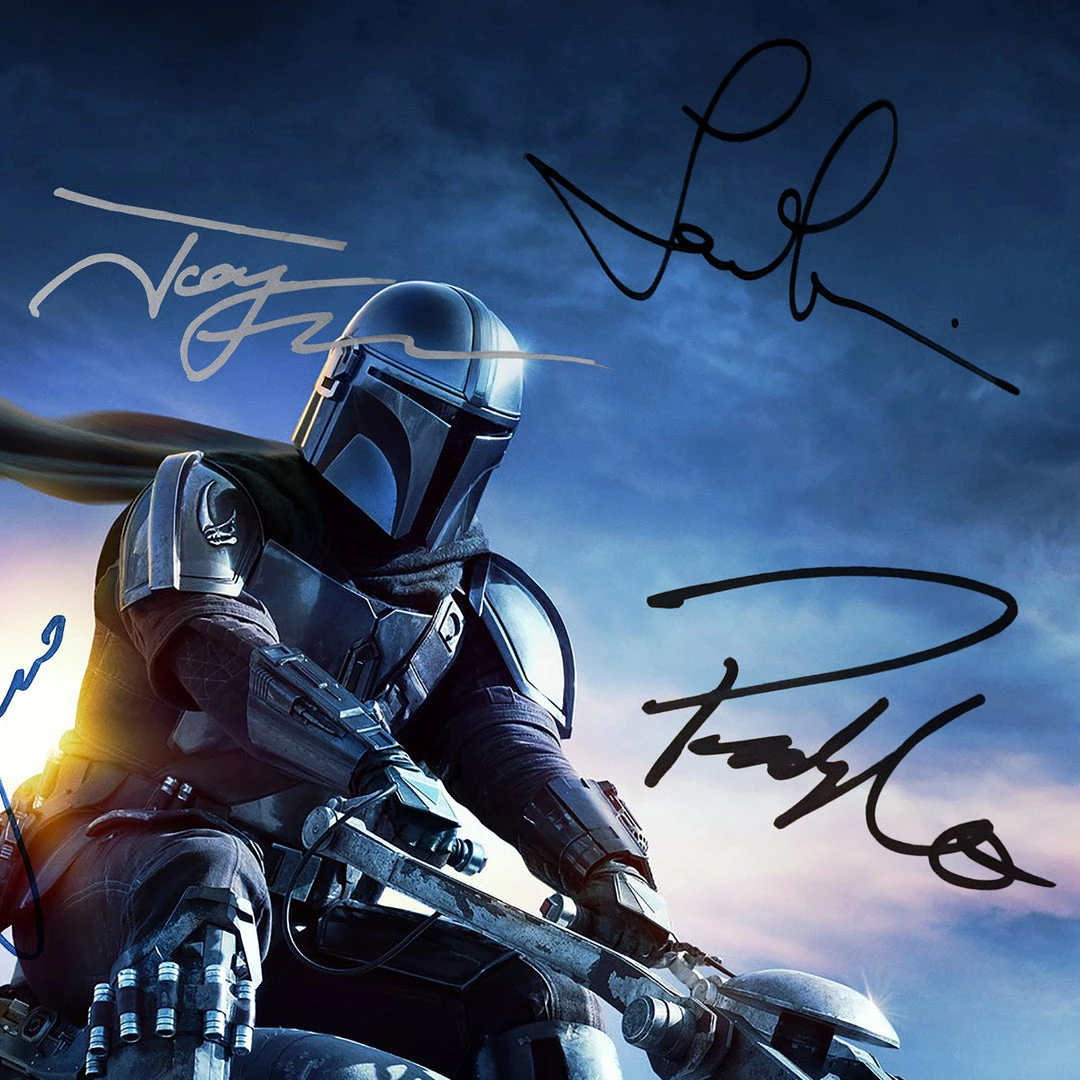 RARE-T Limited Edition Frames Star Wars Mandalorian Movie Mini Poster Limited Signature Edition Studio Licensed Custom Frame 2 RARE-T Limited Edition Frames Star Wars Mandalorian Movie Mini Poster Limited Signature Edition Studio Licensed Custom Frame