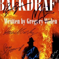 RARE-T Backdraft Script Limited Signature Edition Studio Licensed Custom Frame Limited Edition Frames 14 RARE-T Backdraft Script Limited Signature Edition Studio Licensed Custom Frame Limited Edition Frames