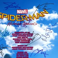 RARE-T Spider-Man Homecoming Transcript Limited Signature Edition Studio Licensed Custom Frame