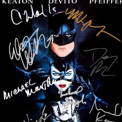 RARE-T Limited Edition Frames Batman Returns Mini Poster Limited Signature Edition Studio Licensed Custom Frame