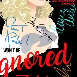 RARE-T Limited Edition Frames Fatal Attraction Script Limited Signature Edition Studio Licensed Custom Frame