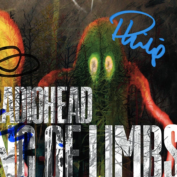RARE-T Radiohead - The King Of Limbs LP Cover Limited Signature Edition Studio Licensed Custom Frame 4 RARE-T Radiohead - The King Of Limbs LP Cover Limited Signature Edition Studio Licensed Custom Frame