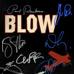 RARE-T Blow Script Limited Signature Edition Studio Licensed Custom Frame Limited Edition Frames