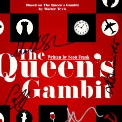 RARE-T Limited Edition Frames Queen's Gambit Script Limited Signature Edition Studio Licensed Custom Frame