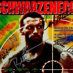 RARE-T Predator Mini Poster Limited Signature Edition Studio Licensed Custom Frame