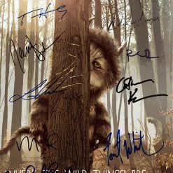 RARE-T Where The Wild Things Are Script Limited Signature Edition Studio Licensed Custom Frame