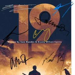 RARE-T Limited Edition Frames 1917 Script Limited Signature Edition Studio Licensed Custom Frame