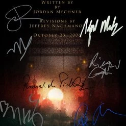 RARE-T Prince Of Persia Script Limited Signature Edition Studio Licensed Custom Frame