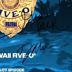 RARE-T Limited Edition Frames Hawaii Five-O 2010 Script Limited Signature Edition Studio Licensed Custom Frame