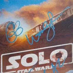 RARE-T Solo : A Star Wars Story Limited Signature Edition Studio Licensed Movie Mini Poster Custom Frame Limited Edition Frames