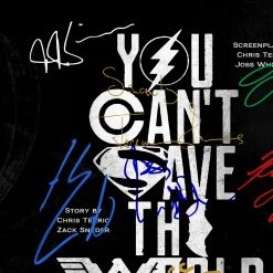 RARE-T Limited Edition Frames Justice League Transcript Limited Signature Edition Studio Licensed Custom Frame