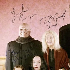 RARE-T The Addams Family Cast Photo Limited Signature Edition Studio Licensed Custom Frame Limited Edition Frames