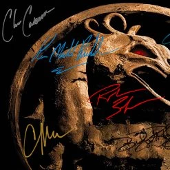 RARE-T Mortal Kombat - Original Motion Picture Soundtrack Platinum LP Limited Signature Edition Studio Licensed Custom Frame Limited Edition Frames 14 RARE-T Mortal Kombat - Original Motion Picture Soundtrack Platinum LP Limited Signature Edition Studio Licensed Custom Frame Limited Edition Frames