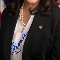 RARE-T Ready To Ship! 48 Hour Shipping! Ready To Ship! - Kamala Harris Limited Signature Edition Studio Licensed Photo Custom Frame