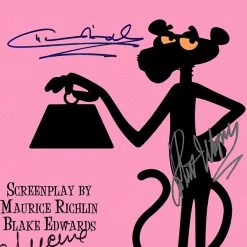 RARE-T Limited Edition Frames Pink Panther 1963 Transcript Limited Signature Edition Studio Licensed Custom Frame 16 RARE-T Limited Edition Frames Pink Panther 1963 Transcript Limited Signature Edition Studio Licensed Custom Frame