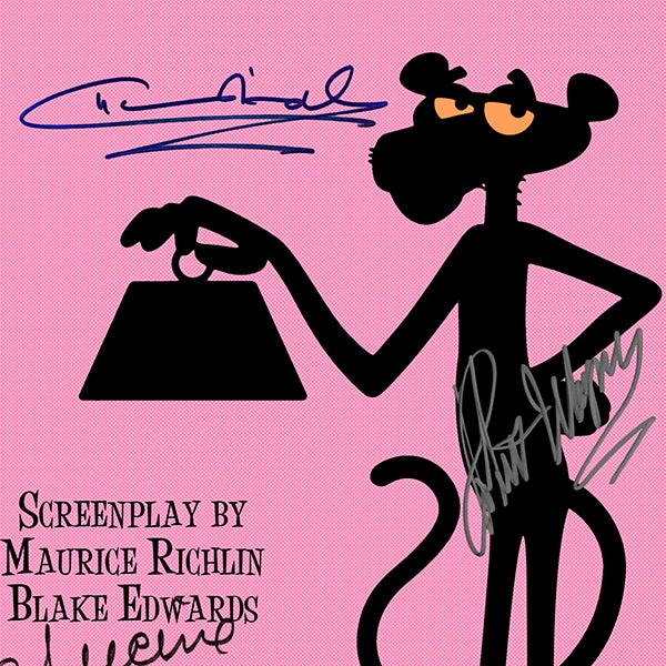 RARE-T Limited Edition Frames Pink Panther 1963 Transcript Limited Signature Edition Studio Licensed Custom Frame 6 RARE-T Limited Edition Frames Pink Panther 1963 Transcript Limited Signature Edition Studio Licensed Custom Frame